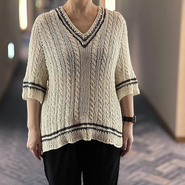 Noble tennis sweater
