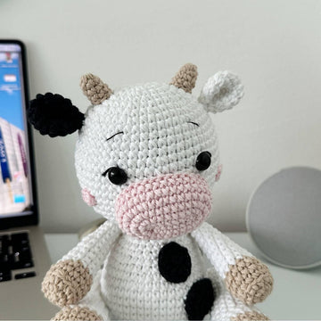 Cow Amigurumi Crochet Pattern PDF – Cow Soft Toy, Stuffed Animal Tutorial
