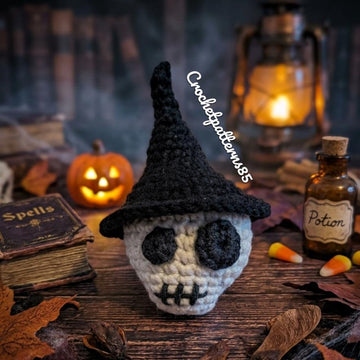 Witch Skull Halloween