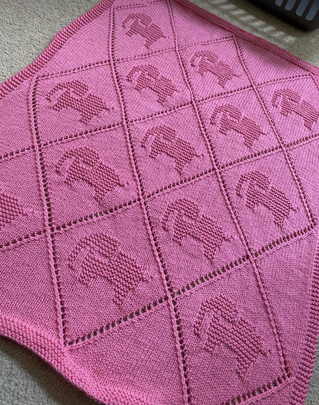 Diamond Elephant Blanket