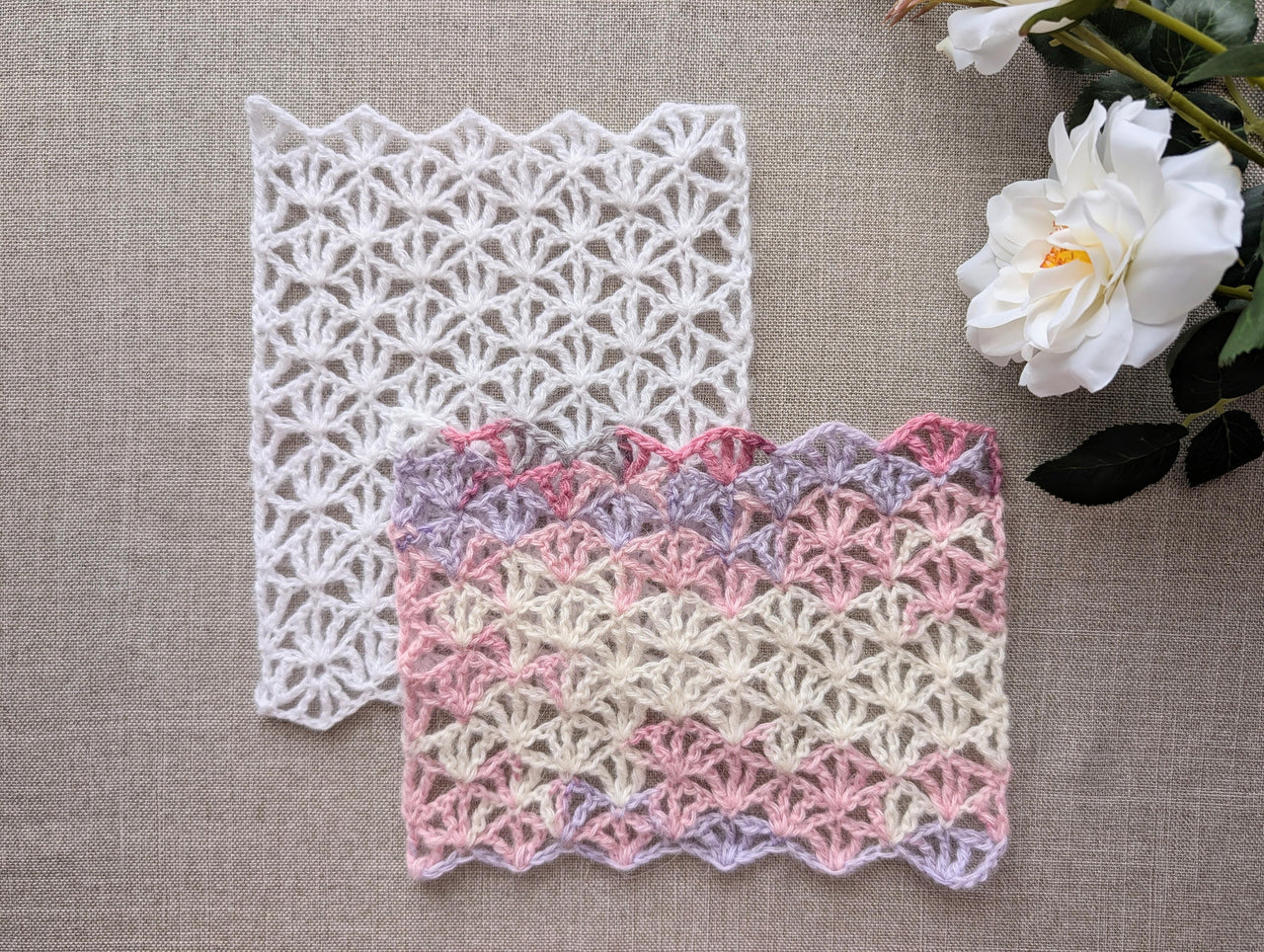 Crochet Lace Scarf/Wrap #101