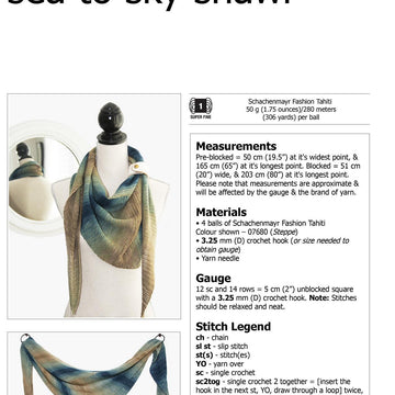 Sea to Sky Shawl