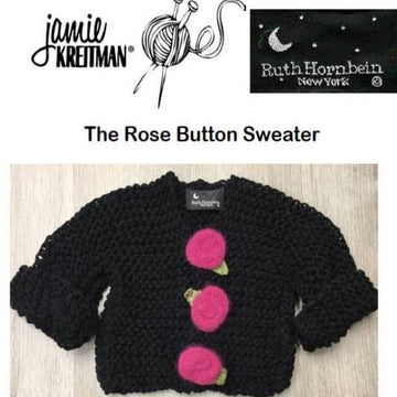 Rose Button Cardigan
