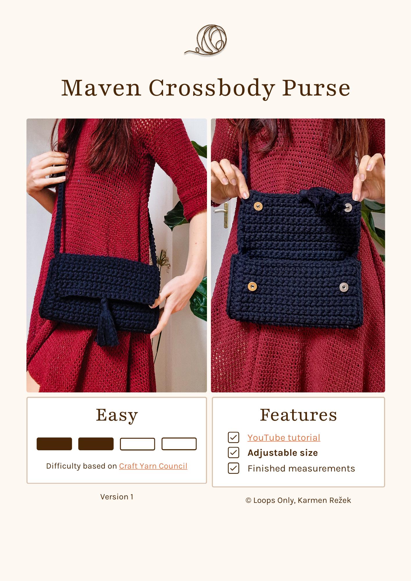 Maven Crossbody Purse