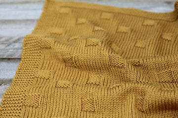 Bryn Knit Blanket Worsted