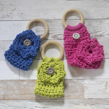 Flower Towel Toppers