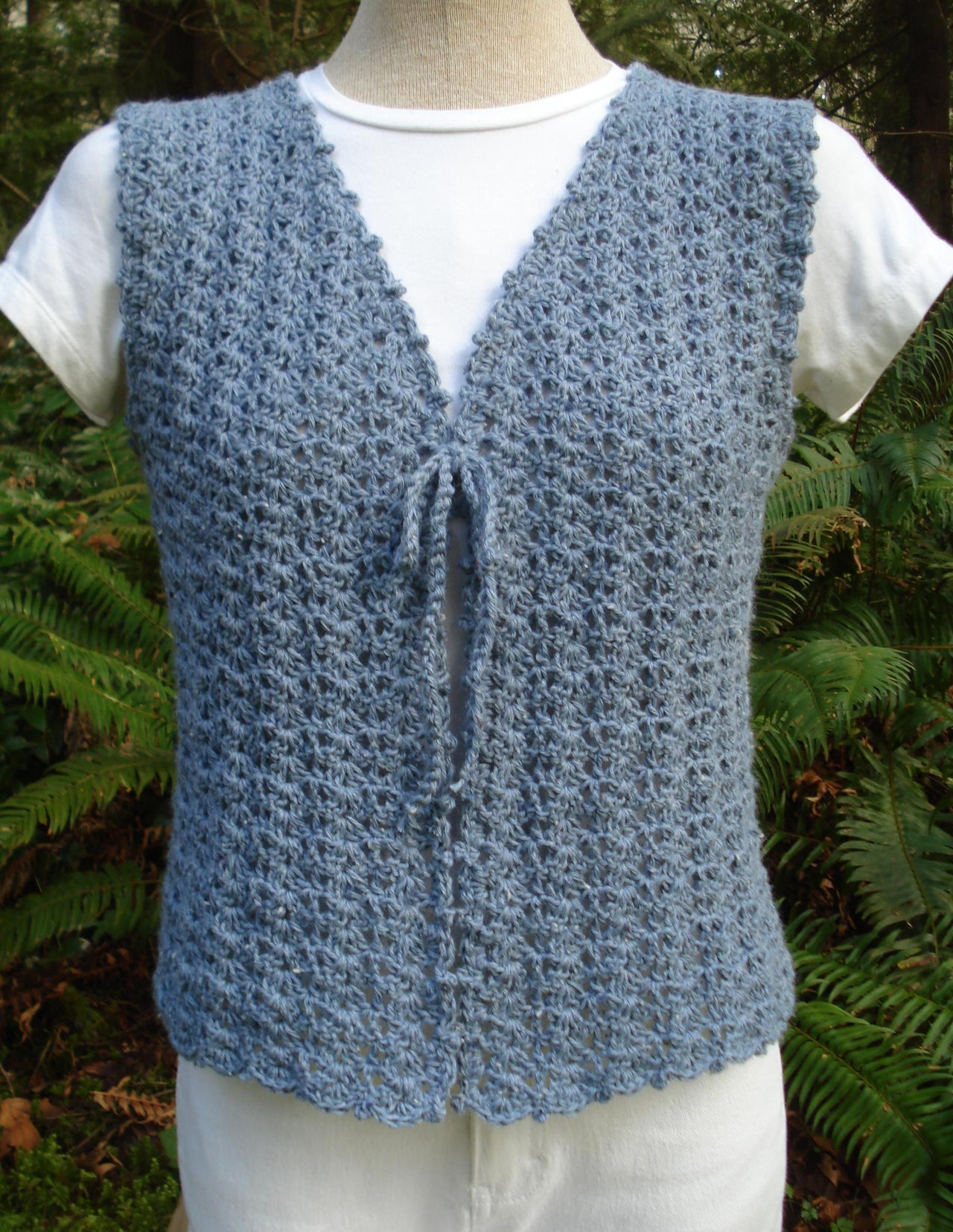 Classic Shell Stitch Vest - PW-205