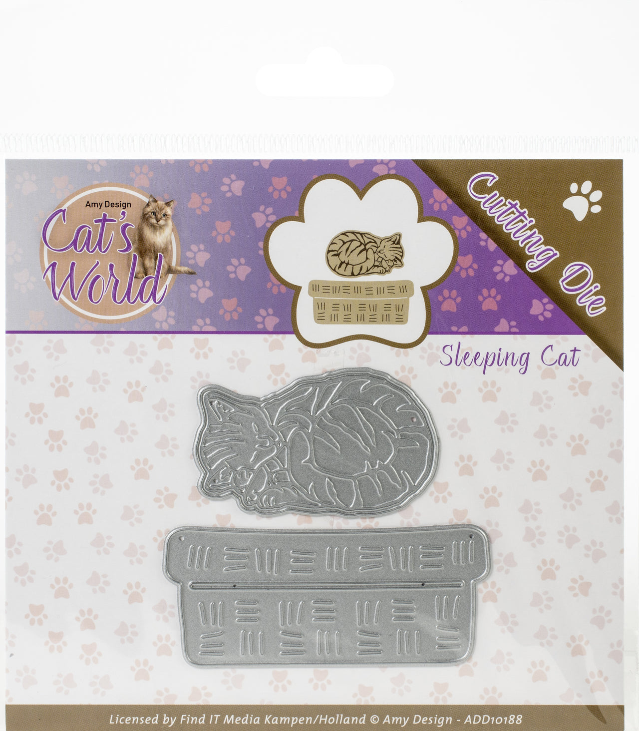 Find It Trading Amy Design Cat's World Die - Sleeping Cats