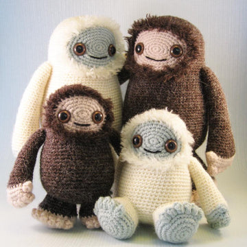 Yeti and Bigfoot Amigurumi Pattern