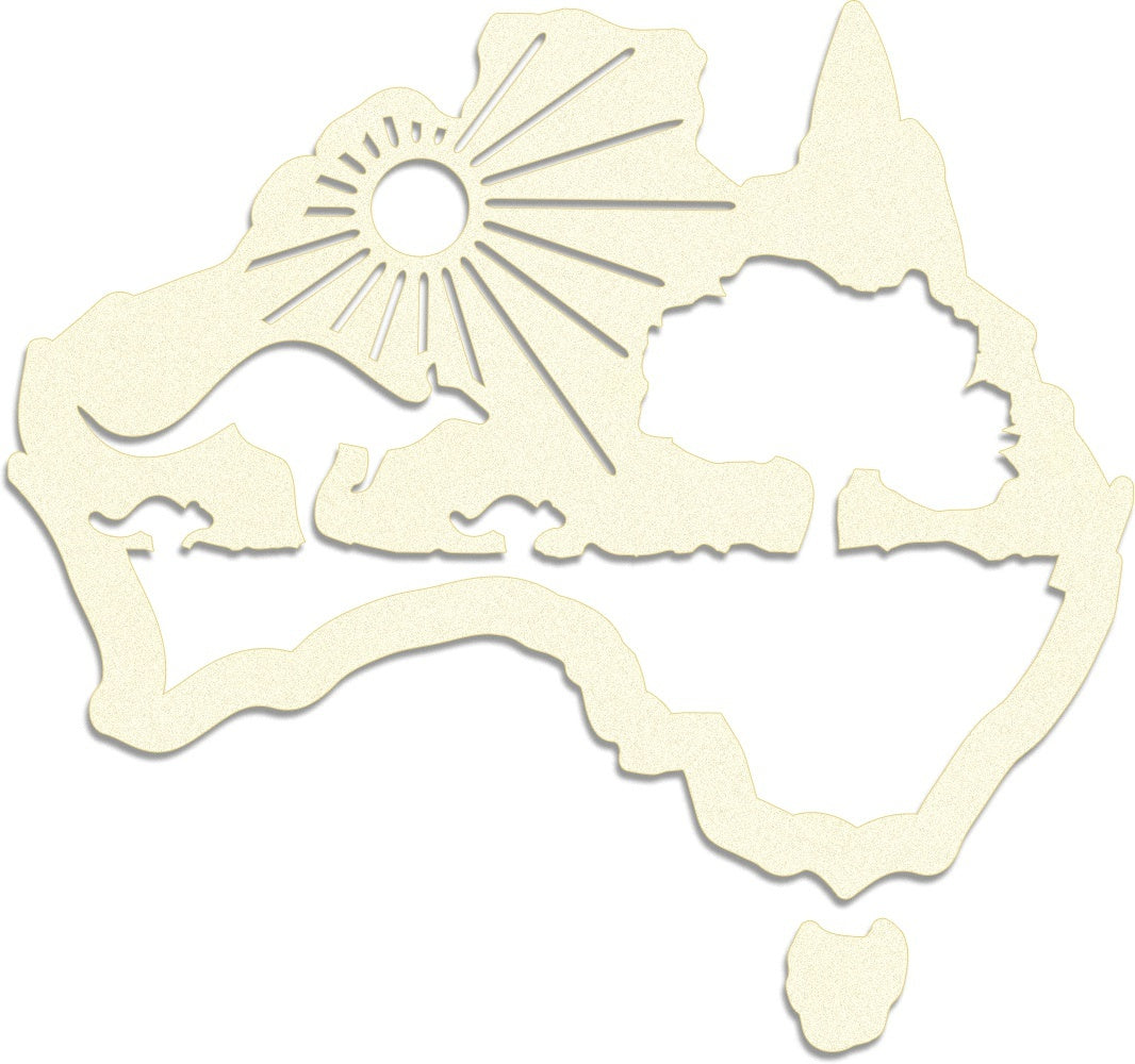 Artdeco Creations Sunburnt Country Laser Cut Coasterboard - Sunburnt Country 3"X3.1" 2/Pkg