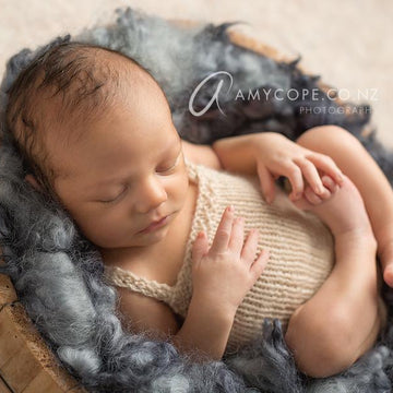 #149 Newborn Teddy romper