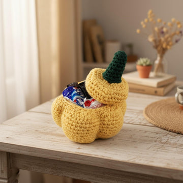 Crochet Pumpkin Box Pattern: Thanksgiving Decor (PDF Pattern)