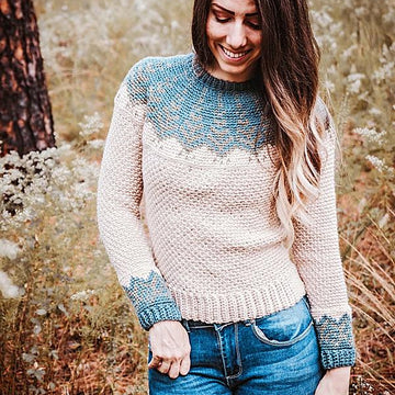 Pine Fair Isle Sweater
