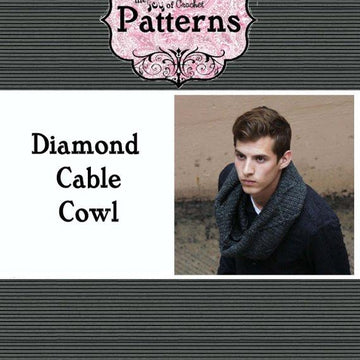 Diamond Cable Cowl for Men