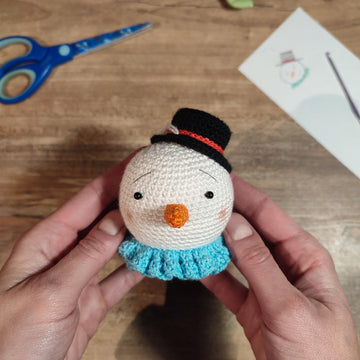 Gingerbread & Snowman Crochet Pattern Set