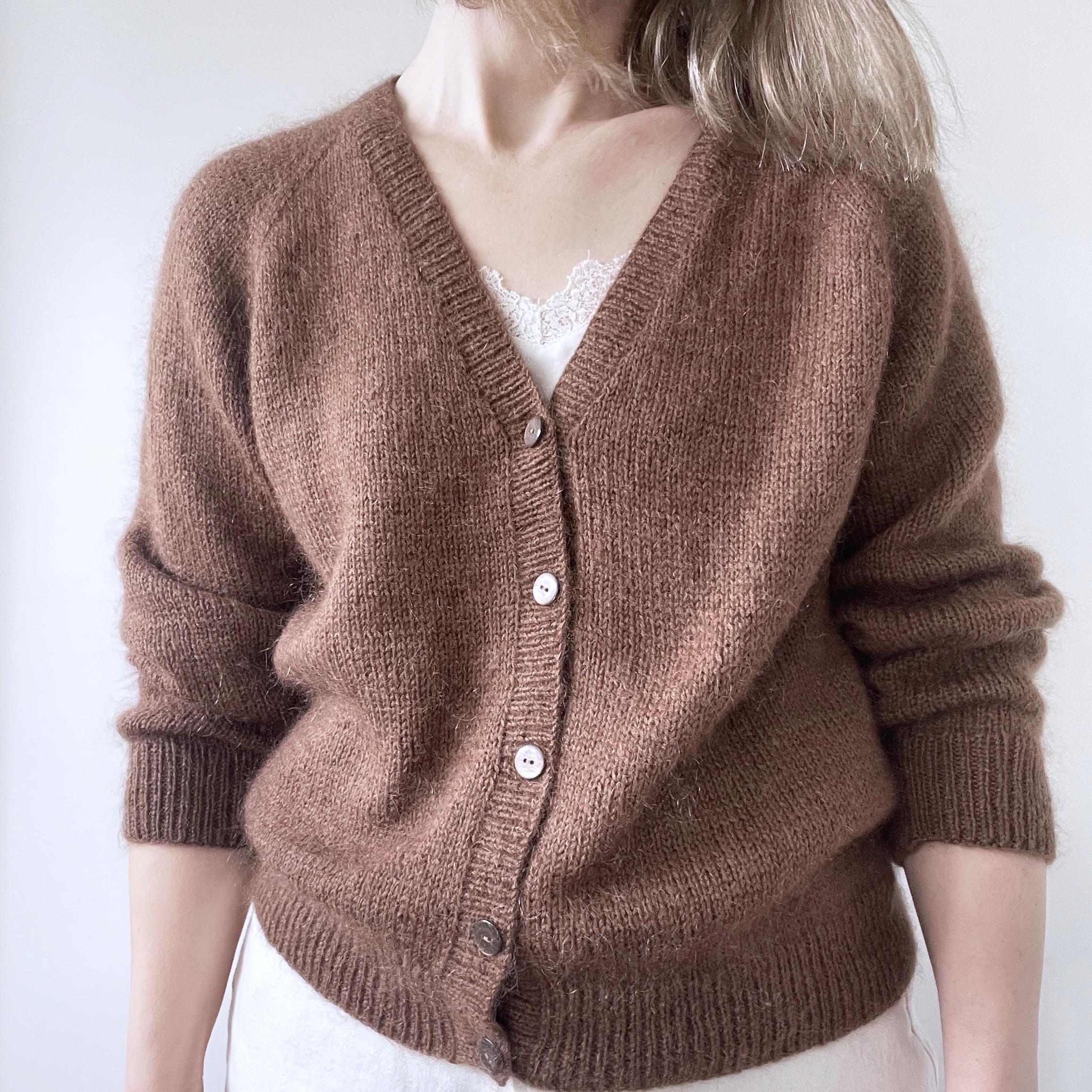 Basic V Neck Cardigan