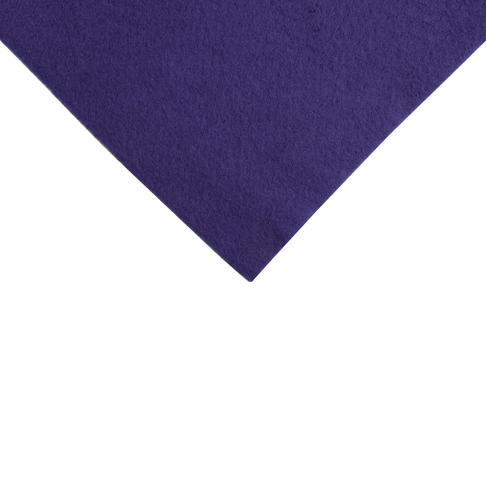 Groves Craft Planet Acrylic Felt Piece - Purple (9in x 12in)