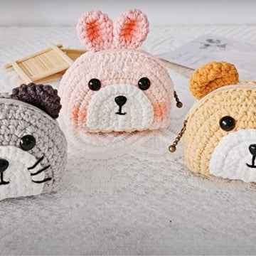 Mini Animal Zip Bag