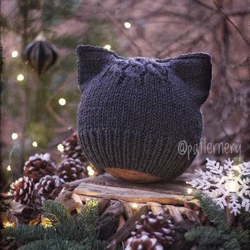Soft Kitty cat ears hat (шапка котенок)