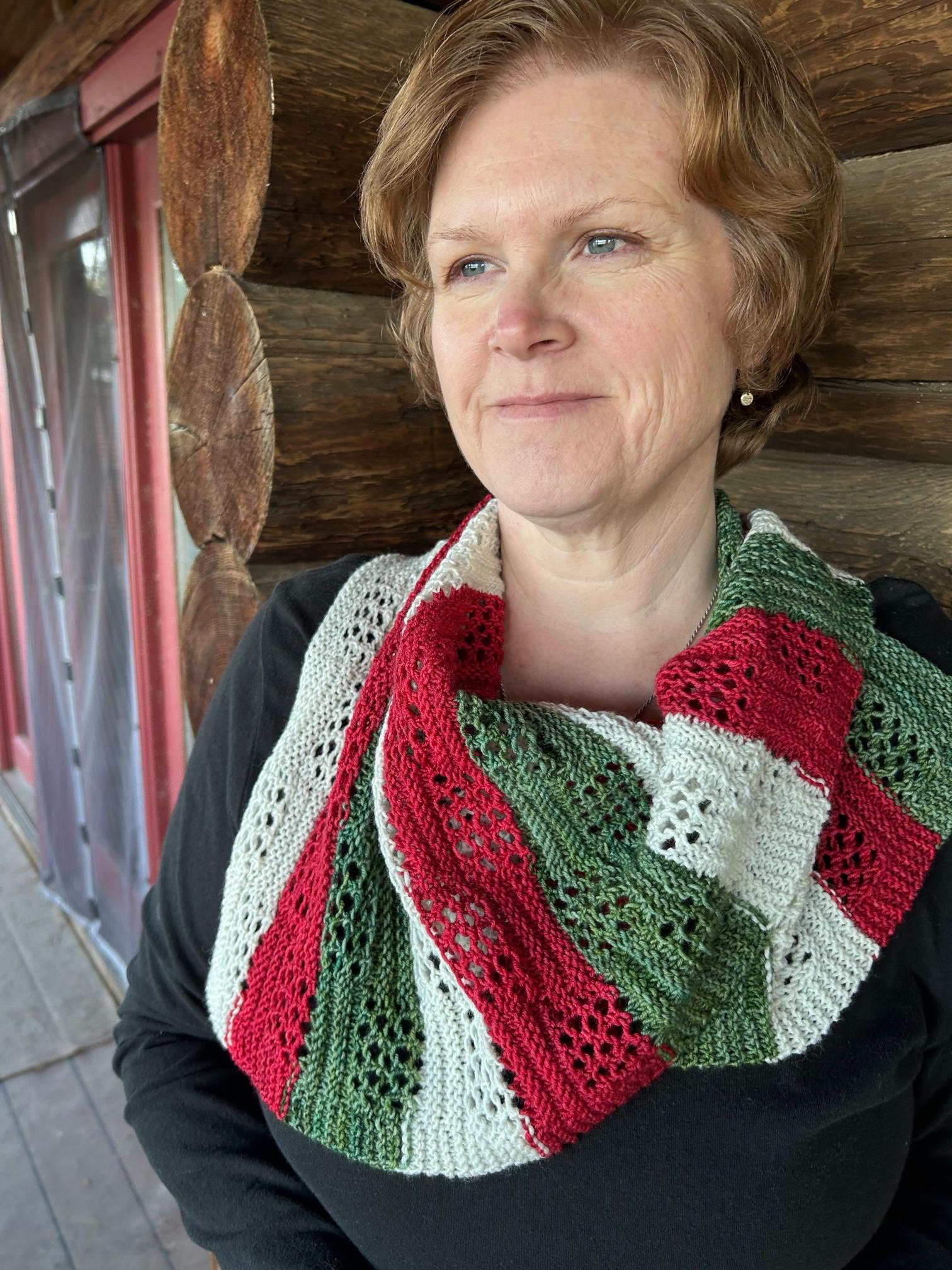 It's Beginning to Look a Lot Like Knitmas Cowl