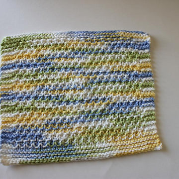 Moss Stitch Dishcloth