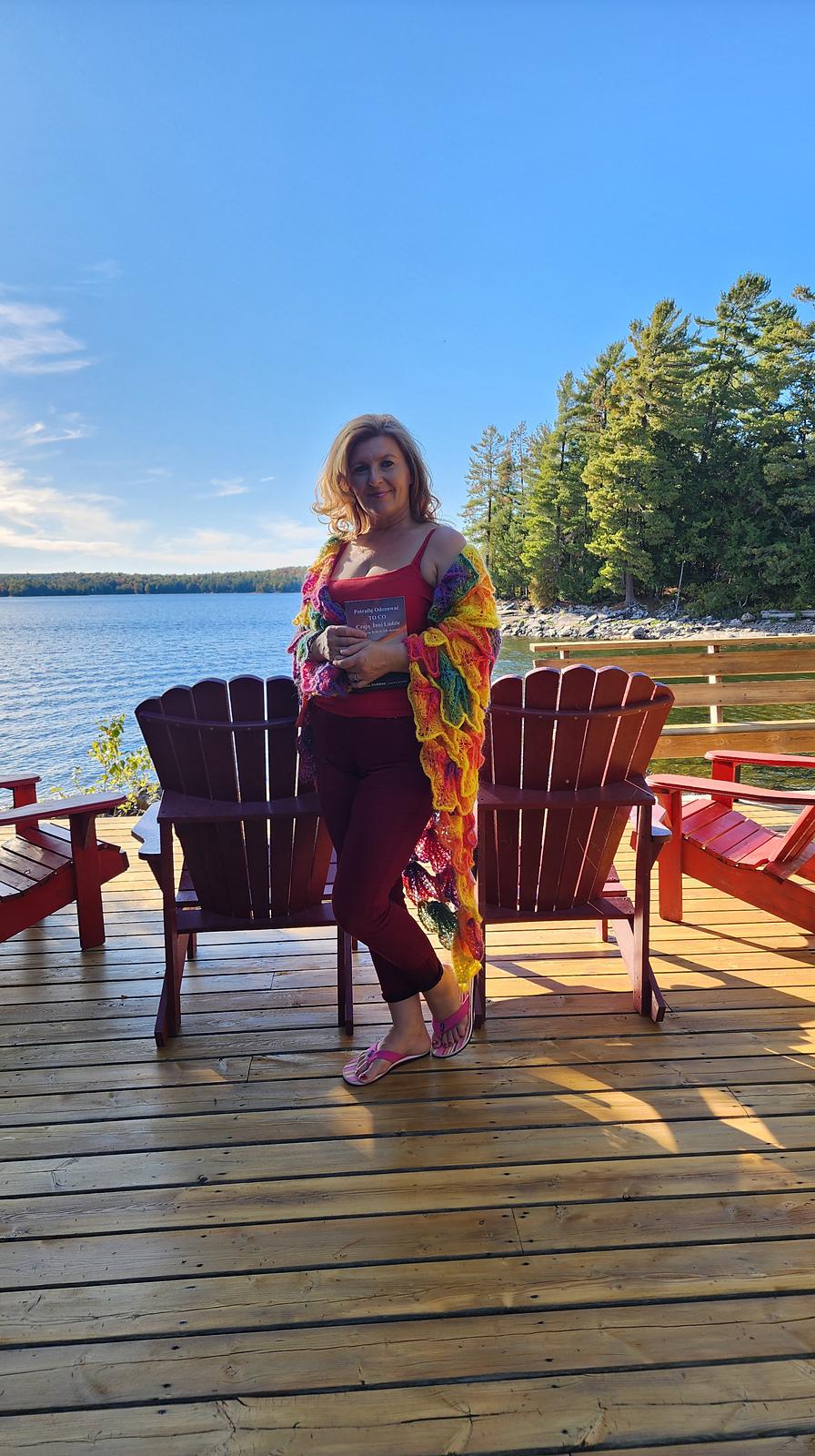 Fall Leaves Garden Shawl