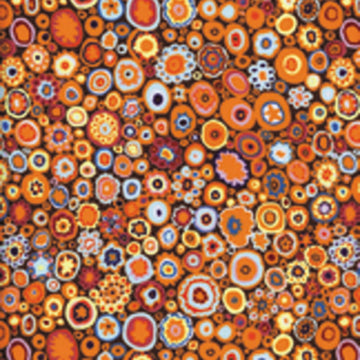 Kaffe Fassett Paperweight - Pumpkin