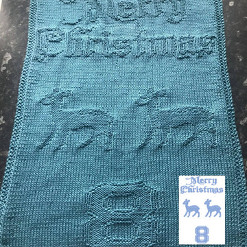 Nr. 407 Reindeer Merry Christmas