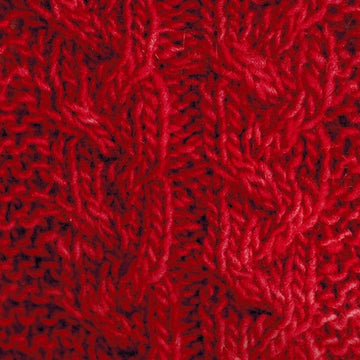 Easy Cranberry Shawl