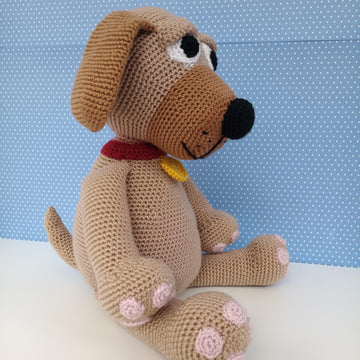 Crochet Amigurumi Toy Dog Pattern - Buddy the Dog