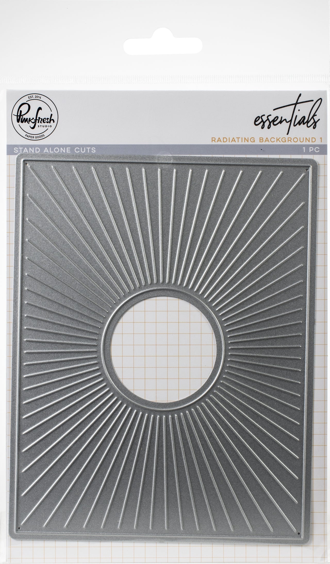 Pinkfresh Studio Essentials Die - Radiating Background 1