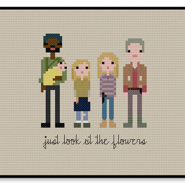 The Walking Dead Season 4 - Carol and Tyreese - PDF Cross Stitch Pattern