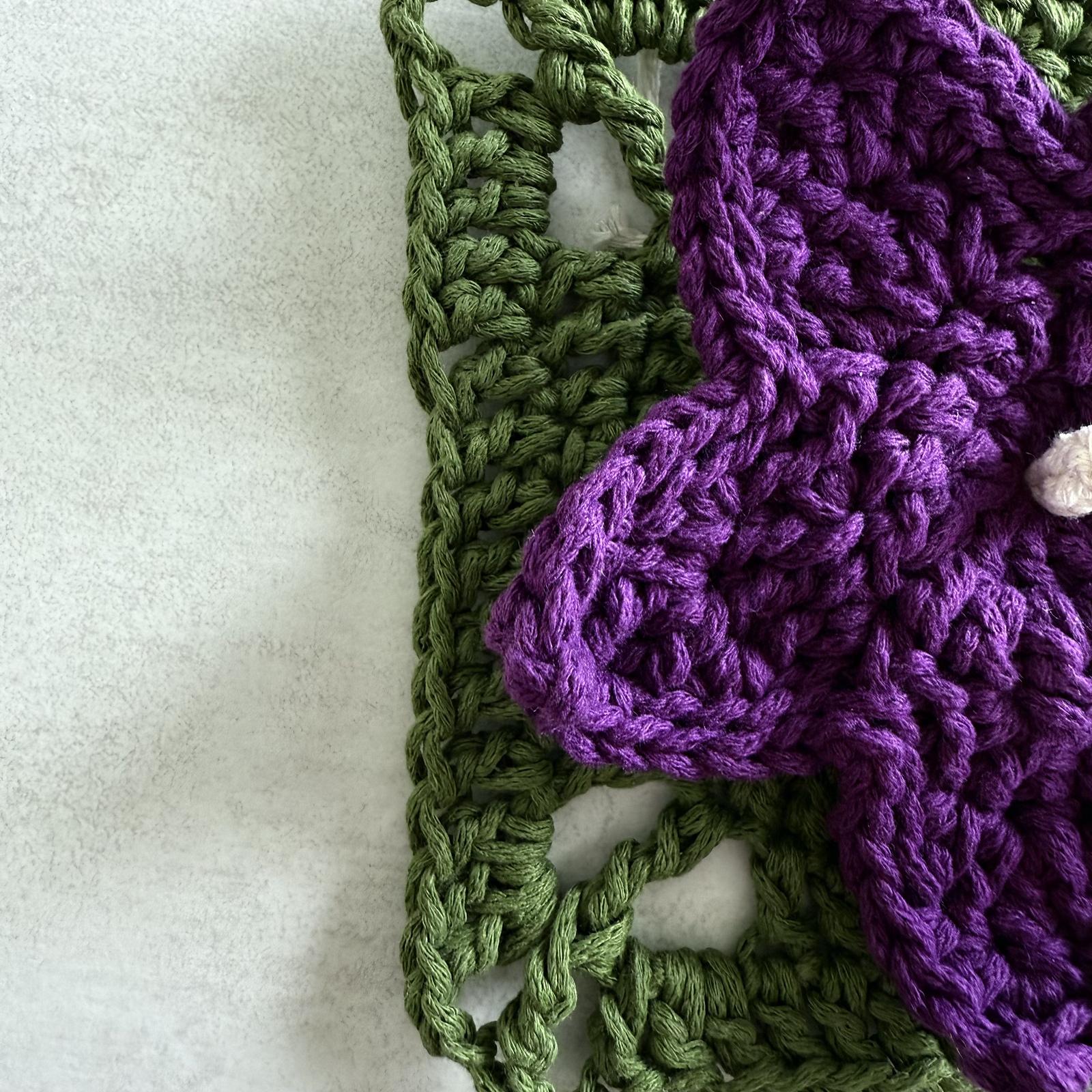Balloon Flower Granny Square