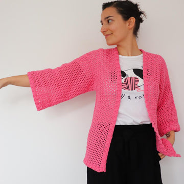 Easy Ribbed Cardigan