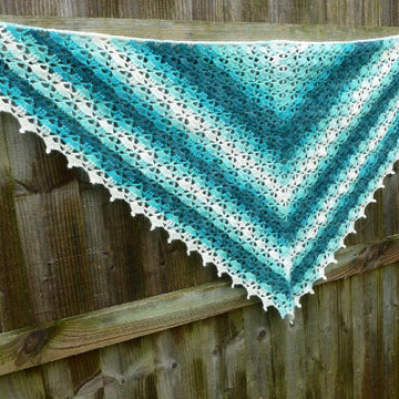 Triangle Batik Shawl