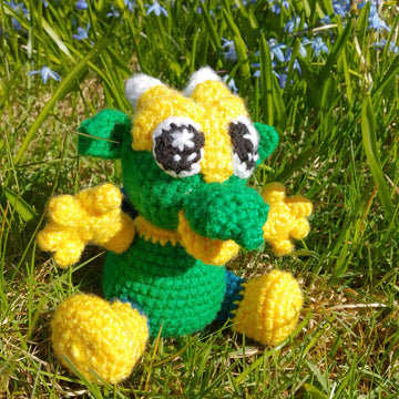 Baby Dragon – crochet your own magical hatchling (boy and girl versions included!)