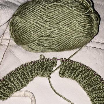 Falling Leaves Baby Cardigan