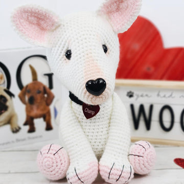Champ the bull terrier