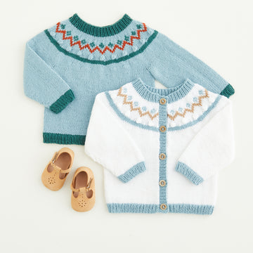 Set of Cardigans in Sirdar Snuggly DK - 5432 - Downloadable PDF