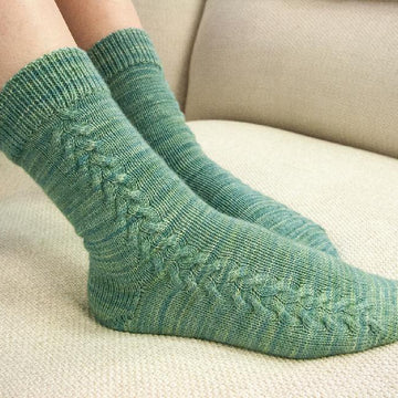 White Sandy Beach socks