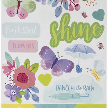 American Crafts Paige Evans Bloom Street Sticker Book - 621134