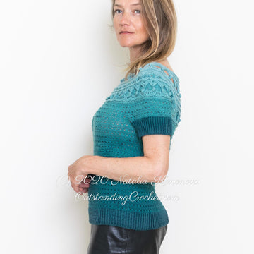 Coquette Yoke Top