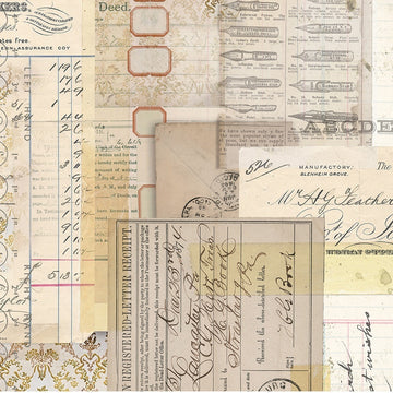Advantus Idea-Ology Collage Paper 6"X6yds - Typography