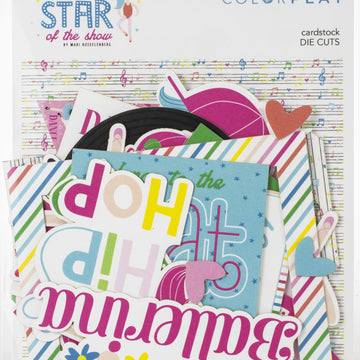 Photoplay Paper Star Of The Show Ephemera Cardstock Die-Cuts - 612341