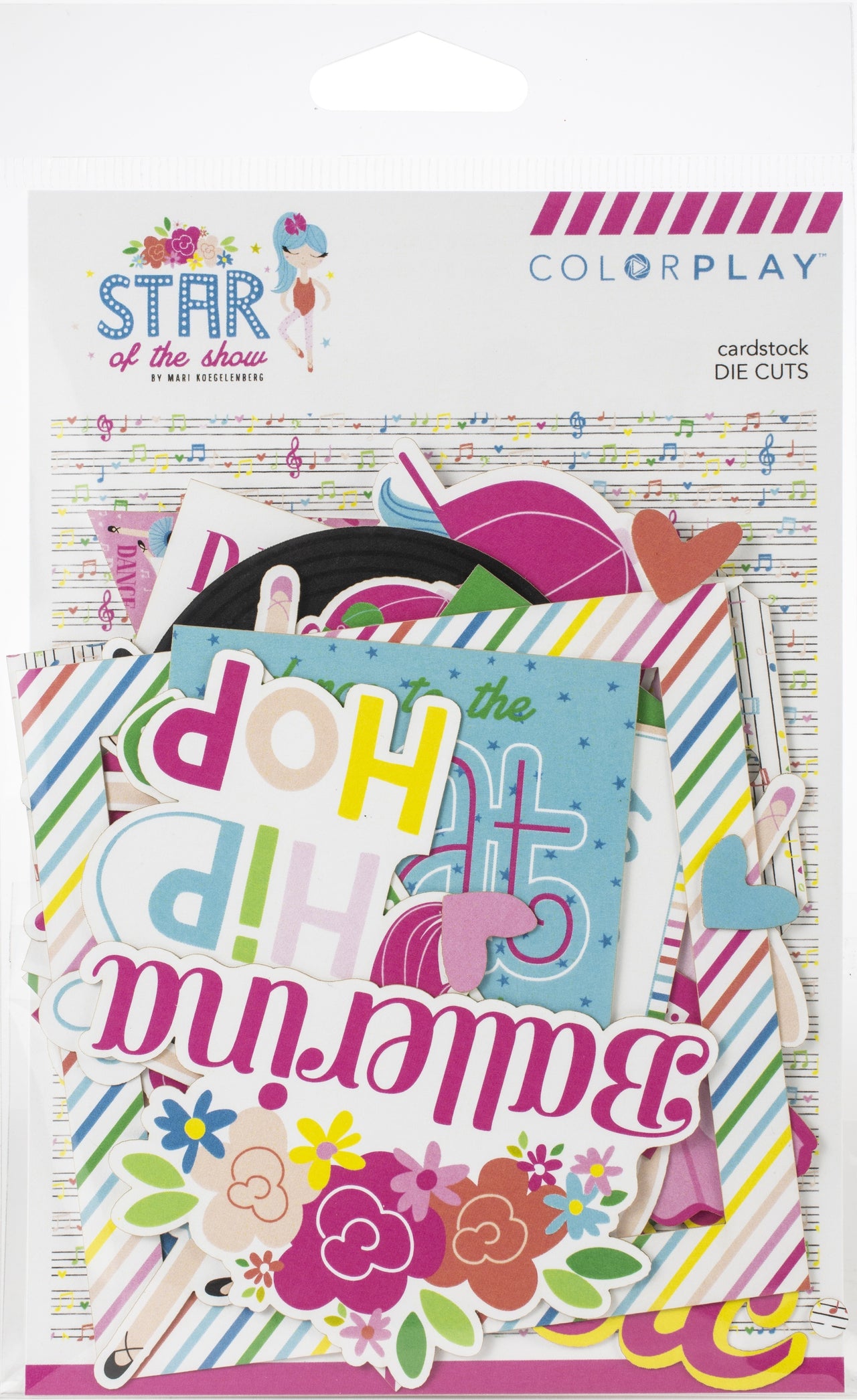 Photoplay Paper Star Of The Show Ephemera Cardstock Die-Cuts - 612341