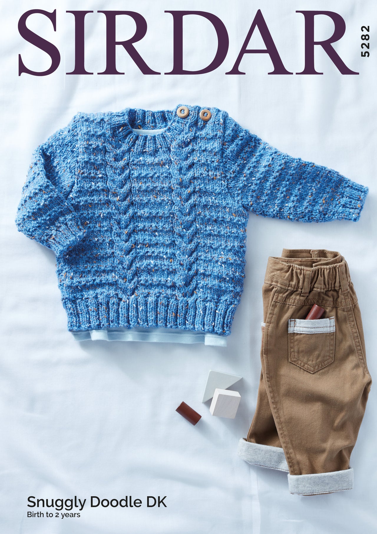Jumper in Sirdar Snuggly Doodle DK - 5282 - Leaflet