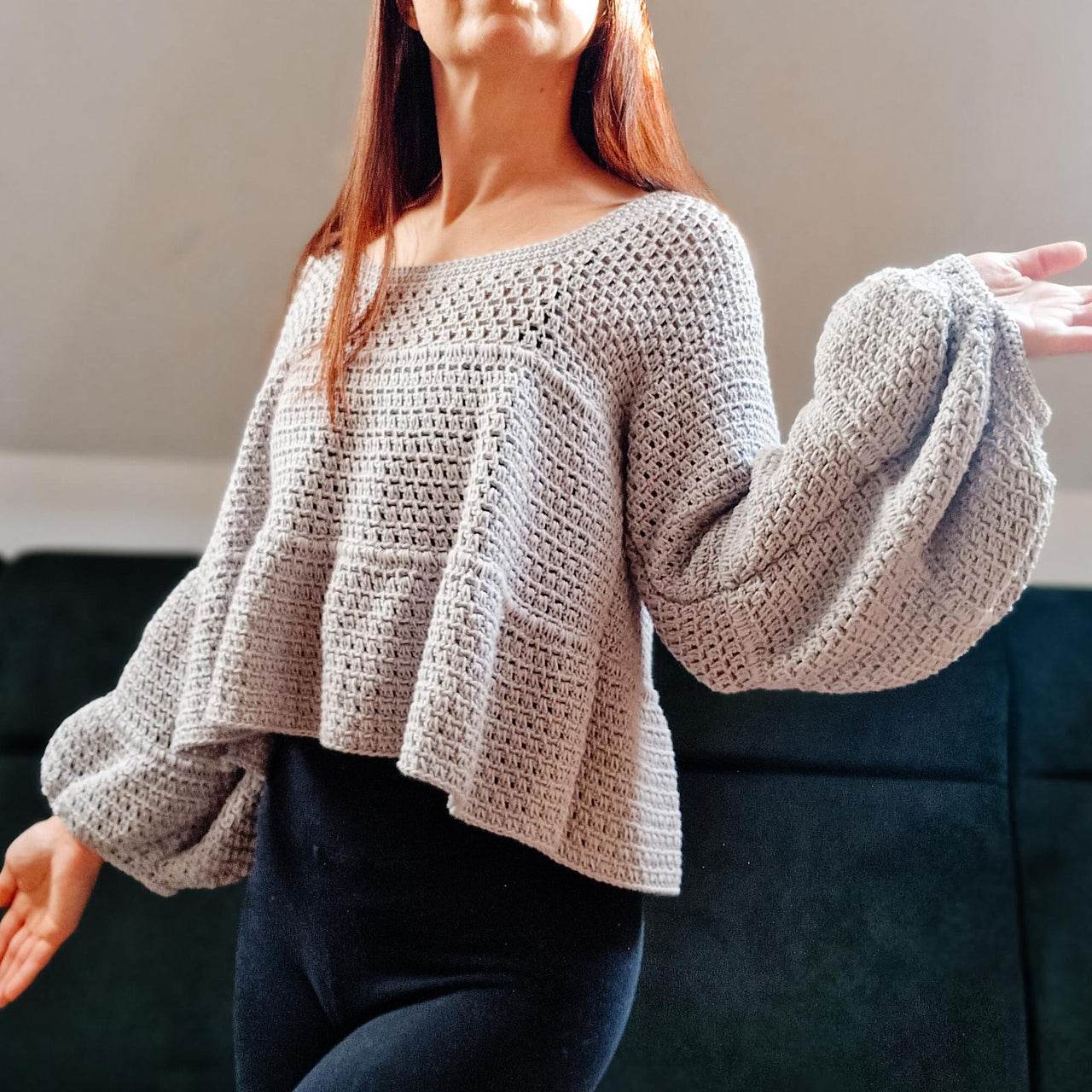 Whimsy Ruffle Sweater