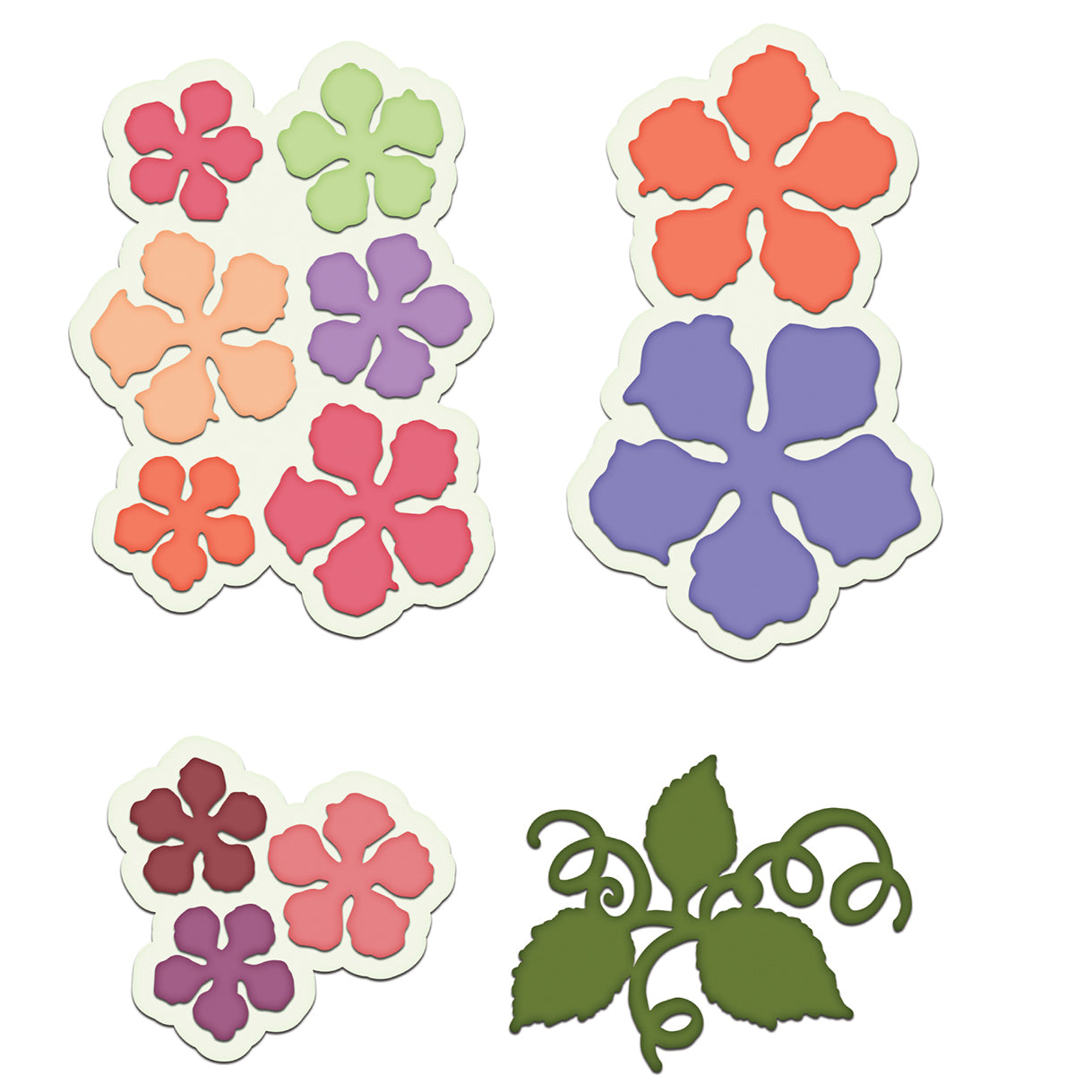 Heartfelt Creations Cut & Emboss Dies - Classic Rose .75" To 3.75"