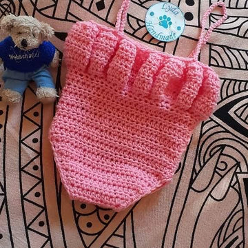 Crochet Baby Girl Romper