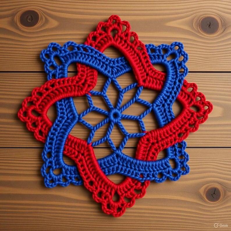 Title: Crochet Hexagon Motif Pattern PDF + Video Tutorial | Granny Afghan Block & Crochet Coaster